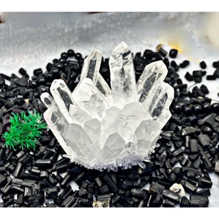 AAA Quality 1 Pc Natural Crystal Quartz Clusterคลัสเตอร์คริสตัลควอตซ์ for healing and meditation best for collection