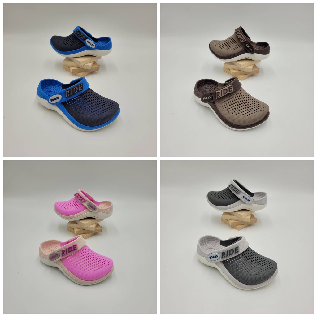 รองเท้าลำลองแฟชั่น เด็ก สไตล์ Crocs LiteRide 360 Clog Kids