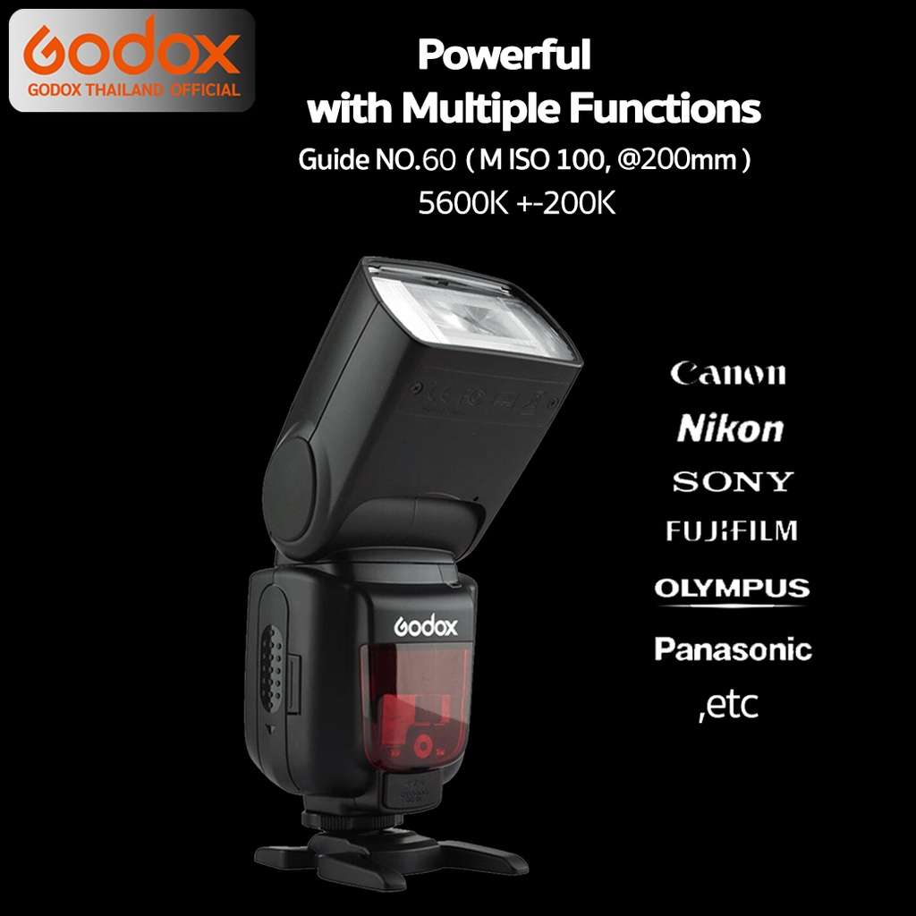 Godox Flash TT600 / TT600S ( HSS , Manual ) - รับประกันศูนย์ Godox Thailand 3ปี