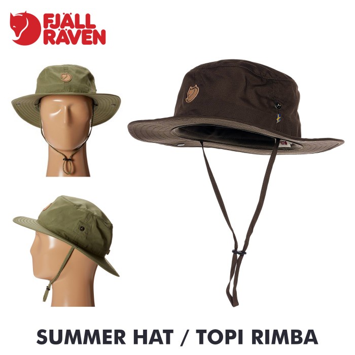 Ruslianmall หมวกป่า หมวกฤดูร้อน Fjallraven จําลองใหม่ / หมวกกลางแจ้ง Unisex