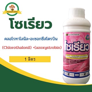 🔺 โซเรียว (Chlorothalonil) +(azoxystrobin) คลอโรทาโลนิล+อะซอกซีสโตรบิน