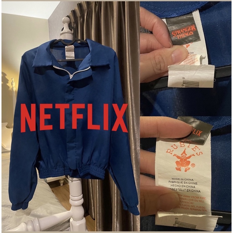 เสื้อแจ็คเก็ตหนังดัง Netflix The Stranger Things แท้