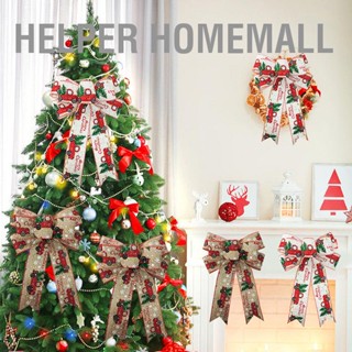 Helper HomeMall Christmas Wreath Bow Beautiful DIY Decoration for Tree Ornaments