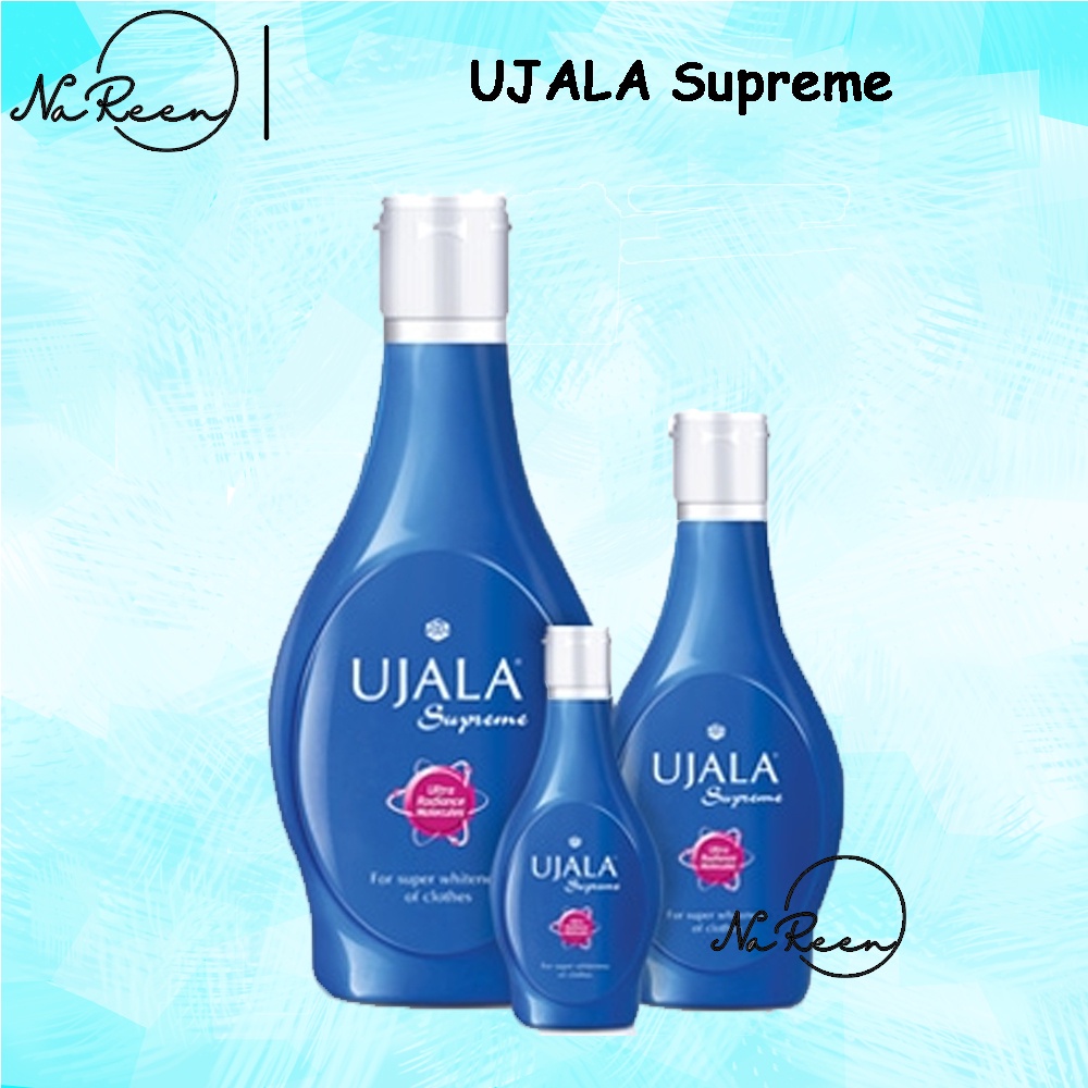 Ujala supreme อูจาลา สุพรีม ครามน้ำจากประเทศอินเดีย สกัดจากต้นคราม ออแกนิคแท้ ขนาด 75ml 125ml 250ml