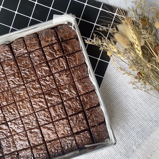 🔥 บราวนี่ถัง🍪บราวนี่คิวบ์🍪ขนาด 8 .OZสุดคุ้ม⭕️ขายส่ง 22~