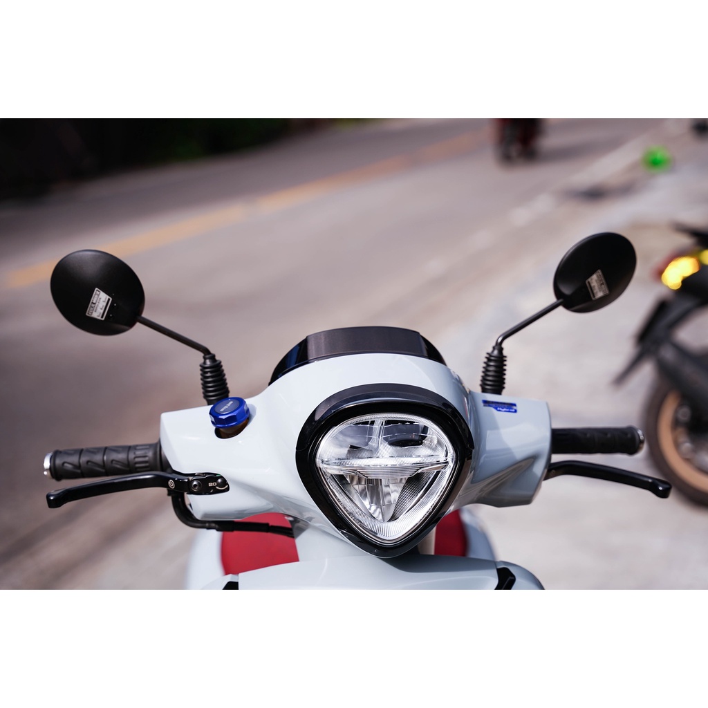 กระจก Napoleon แท้ (คู่) กระจกGrandfilano /Fazzio /Qbix *รถYamahaสั่งหูต่อไปด้วยนะคะ*