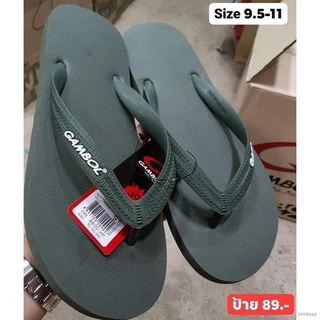รองเท้าแตะ หูหนีบ รองเท้าแกมโบล รุ่น GM71052 พื้นนิ่มหนาใส่สบาย (มี 7สี)