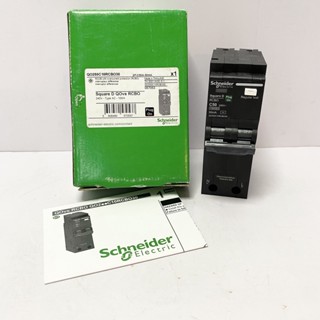 Schneider ชไนเดอร์ Electric Square D QOvs RCBO 2P 50A เมน กันดูด ของแท้ 100%