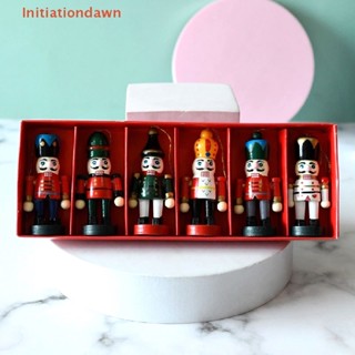 [Initiationdawn] จี้ตุ๊กตาทหาร แครกเกอร์ ขนาด 7 ซม. สําหรับตกแต่งบ้าน คริสต์มาส 1 ชิ้น