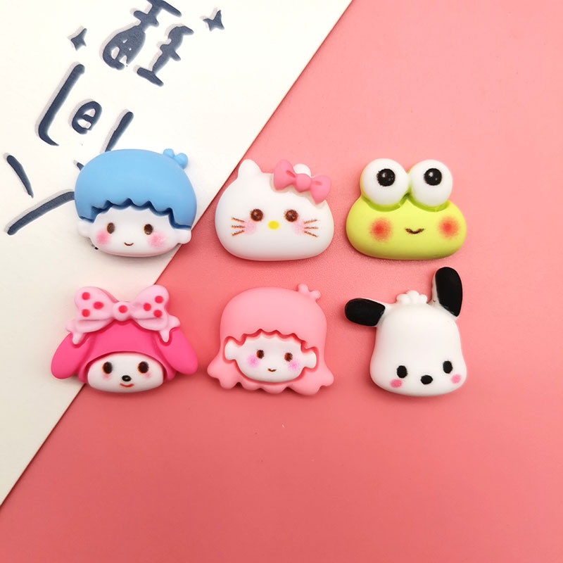 สติกเกอร์เรซิ่น ลายการ์ตูน สีโปร่งใส สําหรับติดตกแต่งโทรศัพท์มือถือ diy