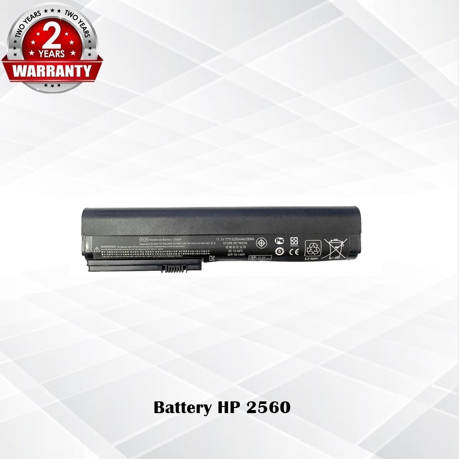 Battery HP SX06 / แบตเตอรี่โน๊ตบุ๊ค รุ่น EliteBook 2560p 2570p HSTNN-DB2L SX06XL (OEM) *รับประกัน 2 