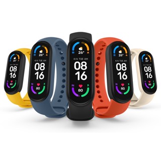 Xiaomi Mi Band 6 📌 นาฬิกา • Smartwatch สายดูแลสุขภาพและสายออกกำลังกาย