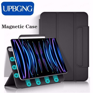 Upbgng เคสแม่เหล็ก สําหรับ iPad Pro 11 2022 2021 Pro 12.9 12 9 2022 Air 4 5 2020 iPad 10th 2022 Mini 6 2021