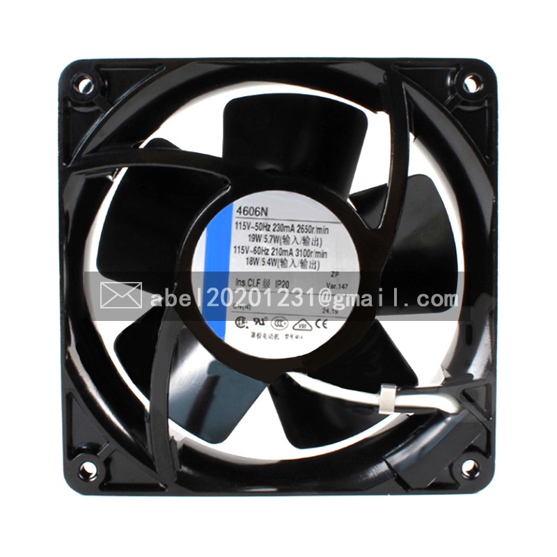 YY ยี่ห้อใหม่ 4606N 4606 N 115VAC COOLING FAN 12038 12CM 120*120*38MM