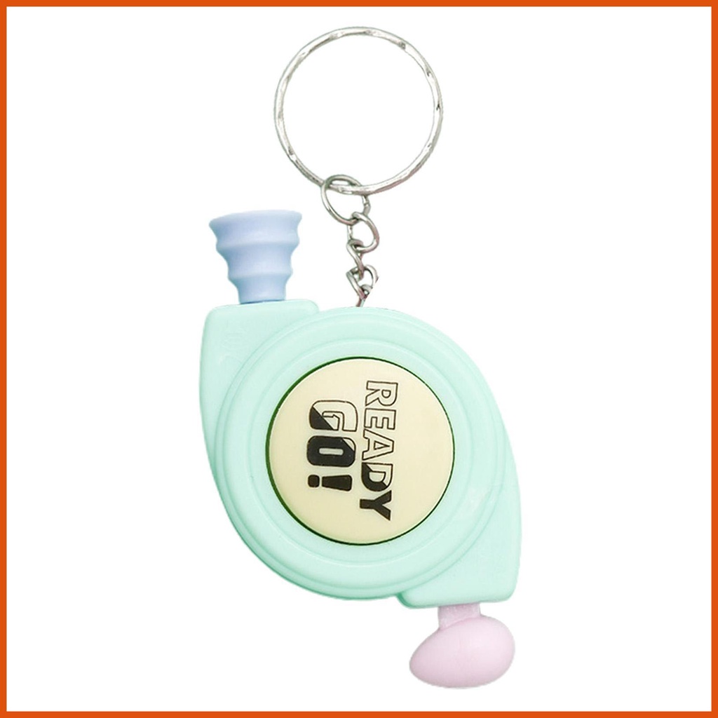 Bop It Single หรือ Double Mode เด็ก Bop Macaron สีเกมหน่วยความจําอิเล็กทรอนิกส์พร้อมแหวนกุญแจและเสีย