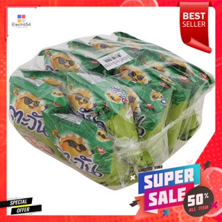 ตะวัน ขนมอบกรอบ รสกุ้งกรอบ 16 ก. แพ็ค 12Tawan Biscuits Crispy Shrimp Flavor 16 g. Pack 12