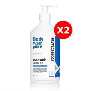 [แพ็ค 2] Oxe'cure เจลอาบน้ำ ป้องกันสิว ป้องกันผิวจากรังสี UV สูตรอ่อนโยน Body Wash pH5.5 400ml (10OX00038X2)