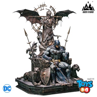 Queen Studios DC Comics Batman On Throne Statue Premium Version