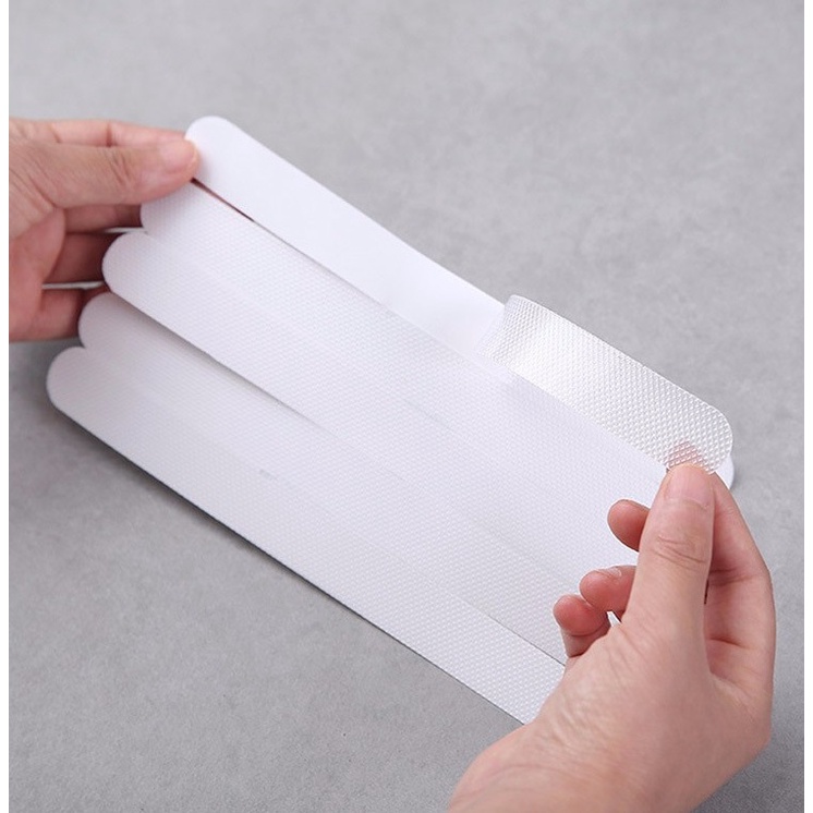 ส่งไว มีของแถม แผ่นกันลื่น สติ๊กเกอร์กันลื่น กันลื่น ห้องน้ำ กันลื่นบันได ห้องครัว นั่งเล่น บันได - รูปที่ 6