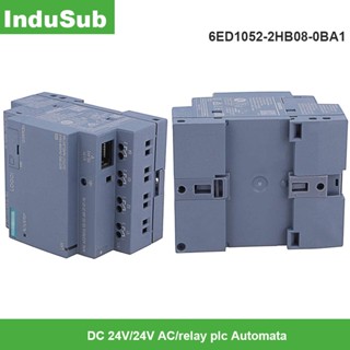 โลโก้ PLC 6ED1052-2HB08-0BA1 โมดูลควบคุมตรรกะ DC 24V 24V AC รีเลย์ plc อัตโนมัติ