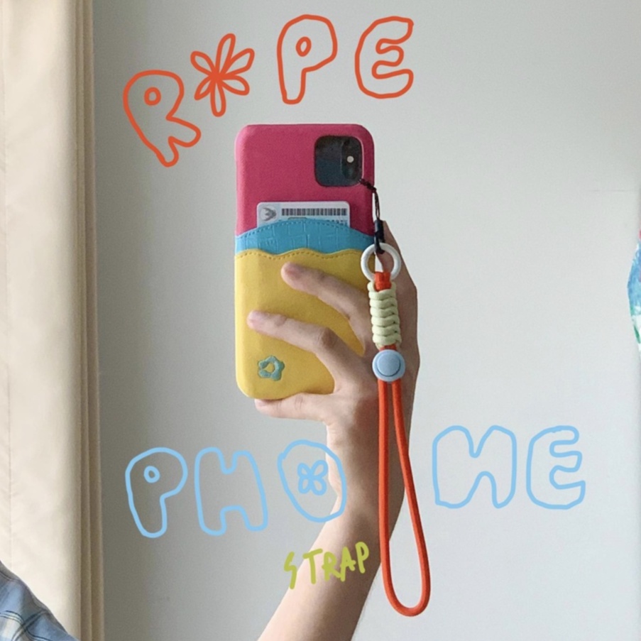 rope phone strap สายคล้องโทรศัพท์แบบเชือก - amuse.stuff - ThaiPick