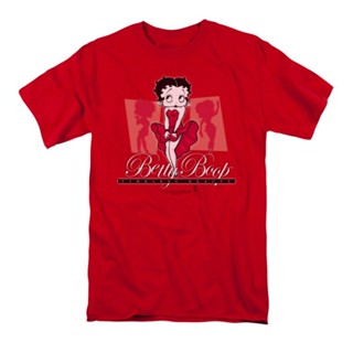 Lint9 [พร้อมส่ง] เสื้อยืดแขนสั้น พิมพ์ลาย Betty Boop Timeless Beauty In Red พลัสไซซ์ ของขวัญวันเกิด สําหรับผู้ชาย XS-6XL