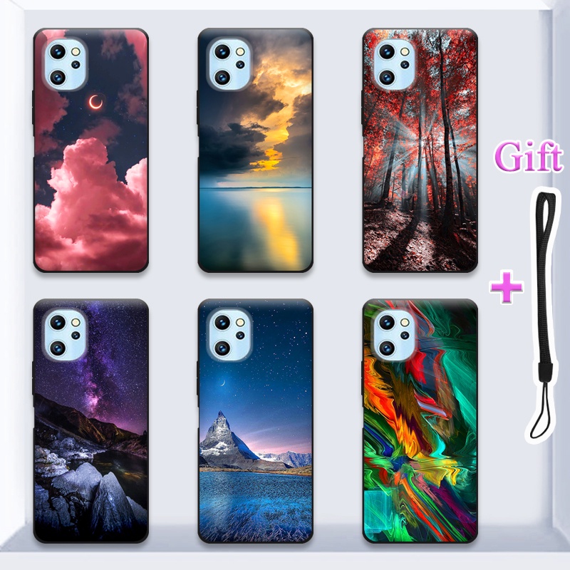 Umidigi F3 4G 5G F3S F3SE กรณี TPU ซิลิโคนนุ่มทาสีสําหรับ Umidigi F3 4G 5G F3S F3SE