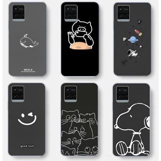 เคสโทรศัพท์มือถือ ซิลิโคนนิ่ม TPU สําหรับ vivo Y21 2020 Y21S Y33S Y21 2021