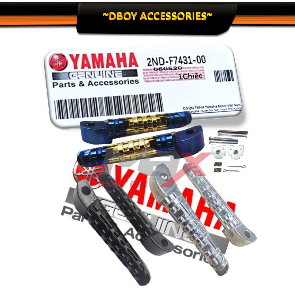 YAMAHA Y15ZR FZ150 LC135 Y125Z EGO LEGENDA SRL115 REAR FOOTREST FOOT REST ชุด TEMPAT PAJAK