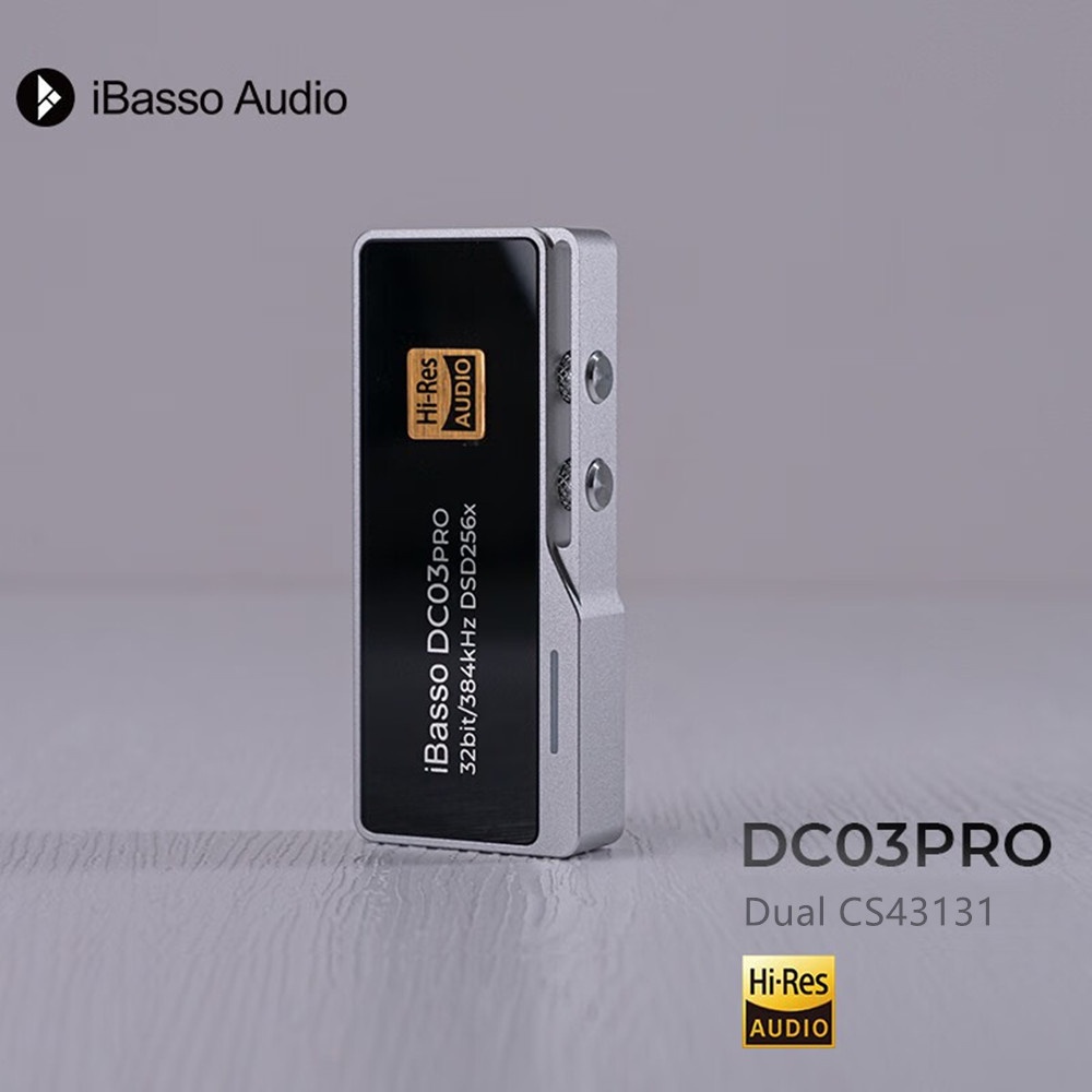 Ibasso DC03 PRO เครื่องขยายเสียงหูฟัง Type-C เป็น 3.5 มม. CS43131 DAC สําหรับโทรศัพท์ Android HiFi D
