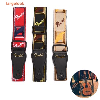 [largelook] Adjustable Guitar Accessories Guitar Strap Leather Ends For Electric Acoustic