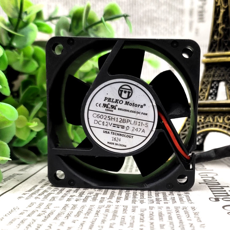 SZ 6025 C6025H12BPLB1I-5 DC12V 0.247A พัดลม
