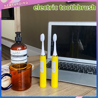 Electric Toothbrush ดีต่อเหงือกและฟันA693  แปรงสีฟันไฟฟ้า ชาร์จด้วยUSB ไฟฟ้า ฟันไฟฟ้า กันน้ำ อัตโนมัต