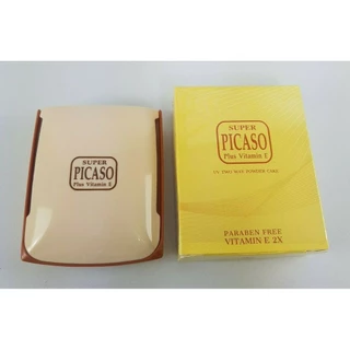 🔸แท้|ส่งไว🔸PICASO แป้งพิคาโซ่ แป้งทูเวย์ Plus Vitamin UV Two-Way Powder แป้งเค้ก ผสมรองพื้น แป้ง ริชชี่ริชบิวตี้