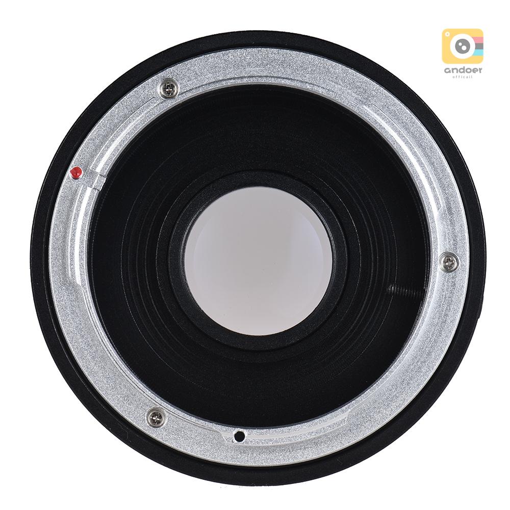 FD-EOS Lens Mount Adapter Camera Lens Adapter Ring with Optical Glass Focus Infinity FD Lens to EOS EF Mount Body for  450D 50D 5D 5D2 500D 550D 600D 650D 6D 70D 700D