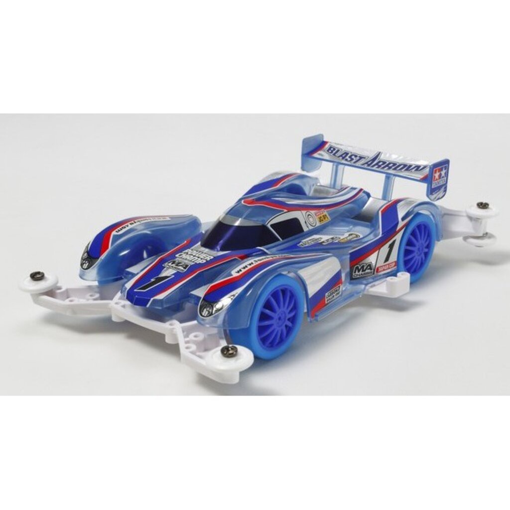 (เหลือ1ชิ้น ทักแชทก่อนโอน) 95217 1/32 blast arrow clear blue body (MA chassis)