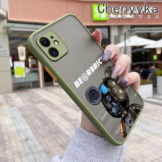 เคสโทรศัพท์มือถือแบบนิ่ม ใส กันกระแทก ลายกลไกหมี แฟชั่น สําหรับ iPhone 11 11 Pro 11 Pro Max