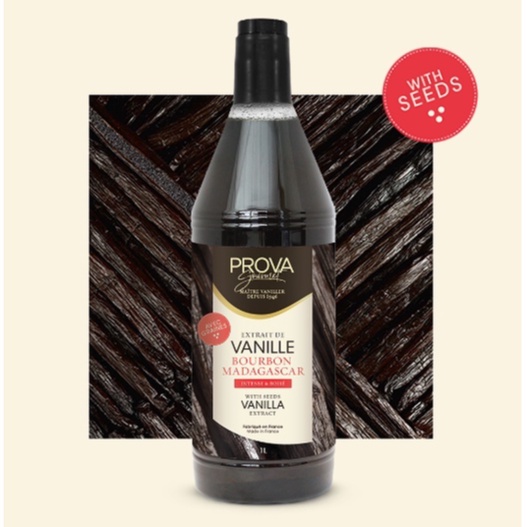 PROVA MADAGASCAR BOURBON VANILLA WITH SEEDS แบบแบ่งจำหน่ย 50 g.