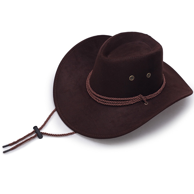 หมวกคาวบอย ปีกกว้าง เเนวแฟนซี สไตล์คาวบอย ตะวันตก เครื่องแต่งกาย Cowboy hab ผู้ใหญ่ ผู้ชาย ผู้หญิง กันแดด ปีกรอบ