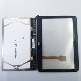 หน้าจอสัมผัส 10.1 สําหรับ Samsung Galaxy Tab 3 GT-P5200 P5210 P5200 GT-5210 และโมดูลแผงหน้าจอ LCD