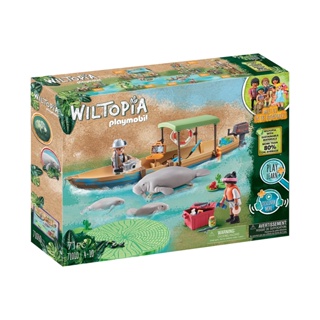 Playmobil 71010 Wiltopia Boat Trip to the Manatees วิลโทเปีย ล่องเรือชมพะยูน