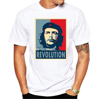 เสื้อยีด 2022 Tops Mannen Nieuwe Mode Che Guevara En Fidel Castro Gedrukt เสื้อยืดคอตเตอร์ Mouw เสื้อทีออฟลําลอง Cool De