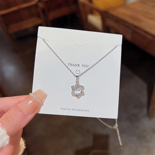 สร้อยคอจี้ดาวกระจาย เครื่องประดับตกแต่ง สินค้ามีพร้อมส่ง