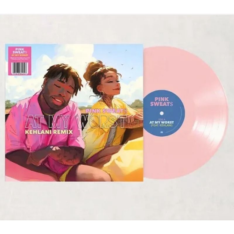 #ใกล้หมด แผ่นเสียงใหม่ ซีล Pink Sweat$ Kehlani SEALED At My Worst 12" EP NEW LP LIMITED PINK VINYL U