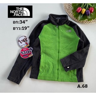 the northface เสื้อ fleece  อก34