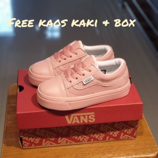 VANS รองเท้าแวนส์ เกรดพรีเมี่ยม สําหรับเด็กผู้หญิง