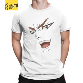 Sanc6 {พร้อมส่ง เสื้อยืด ผ้าฝ้าย 100% พิมพ์ลายการ์ตูน JojoS Bizarre Adventure Kono Dio Da โอเวอร์ไซซ์ ไซซ์ XS-6XL สําหร