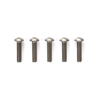 [ชุดแต่งรถบังคับ] TAMIYA 53531 OP.531 3x12mm Titanium Round Head Socket Screw (5pcs.) ชุดแต่งทามิย่าแท้ rc