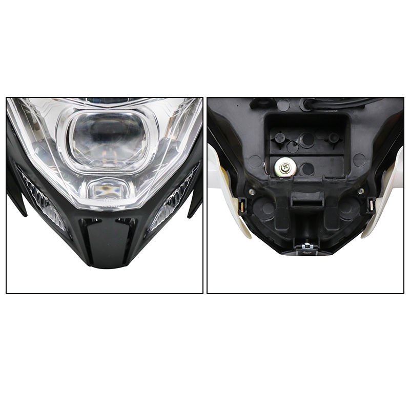 Motorcycle Head Lamp LED Optical Lens for Bajaj Pulsar 200NS 1216