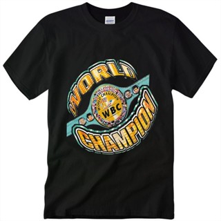 เสื้อทีเชิ้ต WBC World Champion ใส่ได้ทั้งชายและหญิง,เสื้อมวยสำหรับปี2022ขนาด S ถึง5XL